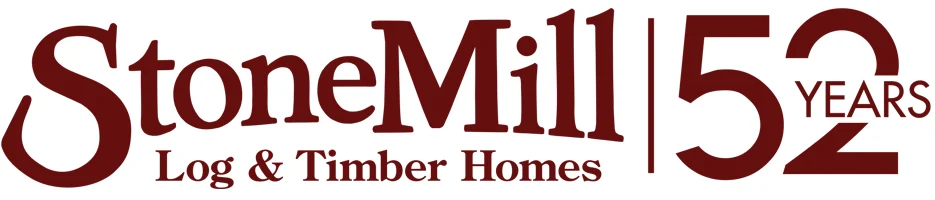 Stonemill Log & Timber Homes Logo